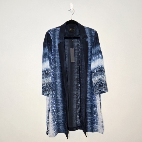 Kobi Halperin Adi Printed Silk Coat Size L - Picture 3 of 7